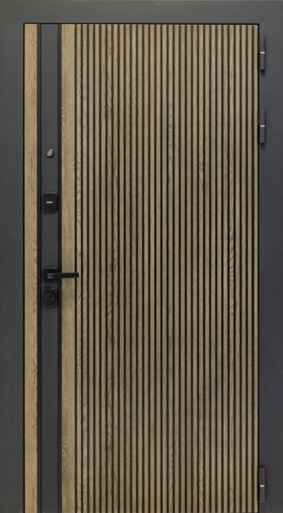 Входная дверь ДвериПРО Rosna ФЛ-790 Velutto Grigio DPRO198194 внешняя сторона