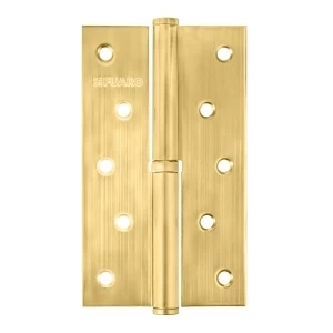 Петля съемная IN5430SR-BL SB правая (413/BL-5 125x75x2,5) мат.золото БЛИСТЕР