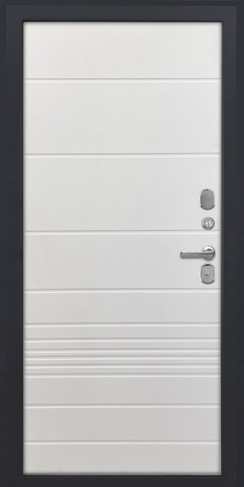 Входная дверь ДвериПРО Д-68 ФЛ-700 (10мм, ясень белый) DPRO196551 внутренняя сторона