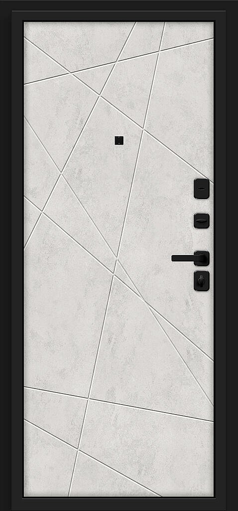 Фото Входная дверь Граффити-5/SBlack Slate Art/Look Art BR6159 внутренняя сторона